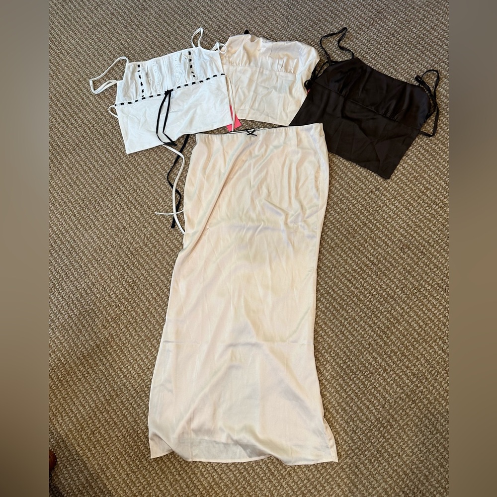 Edikted clothes! Set of 4 all in perfect condition. 2 are new with tags
